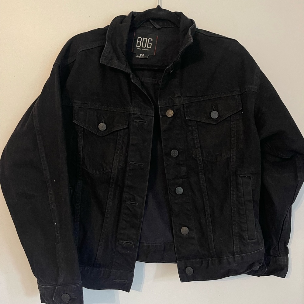 BDG black denim jacket